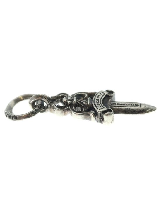 Chrome Hearts 5 Dagger 5 Daga Charm Vintage Pendant Top Silver